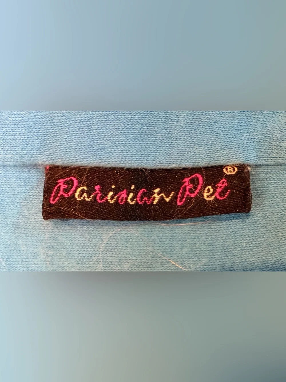 Parisian Pet Dog Costume Size 3XL Officer Woof Police Pet Halloween Blue Handcuf